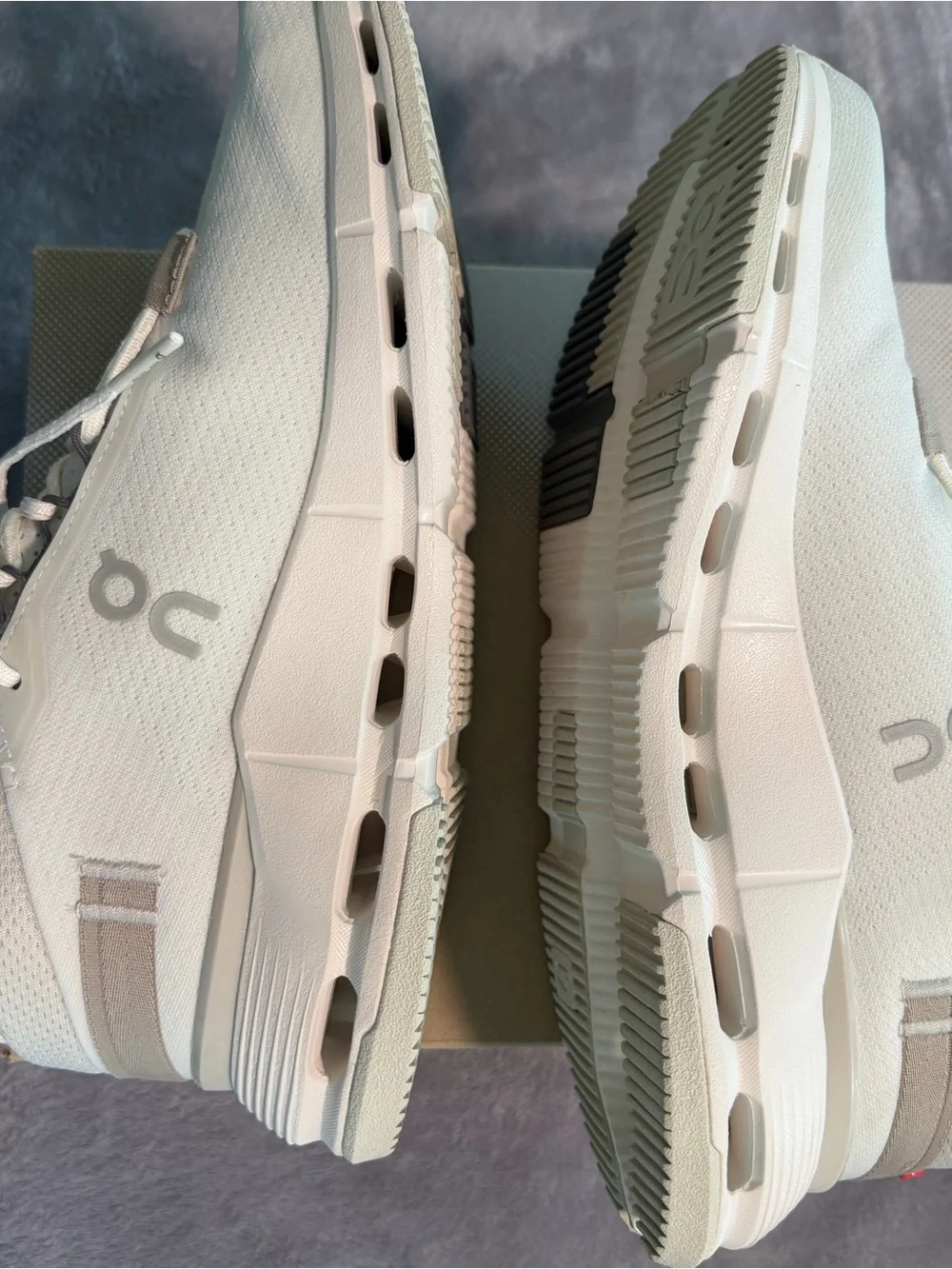 On Running Cloudnova Women’s Athletic Shoes in Off-White/Cream